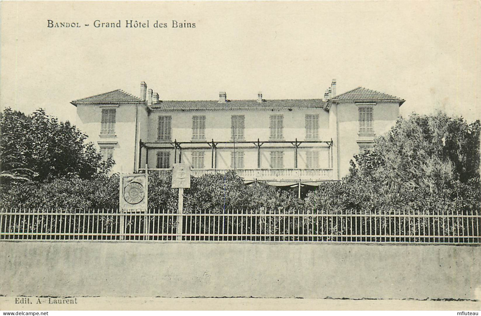 83* BANDOL Grand Hotel Des Bains        RL09.0681 - Bandol