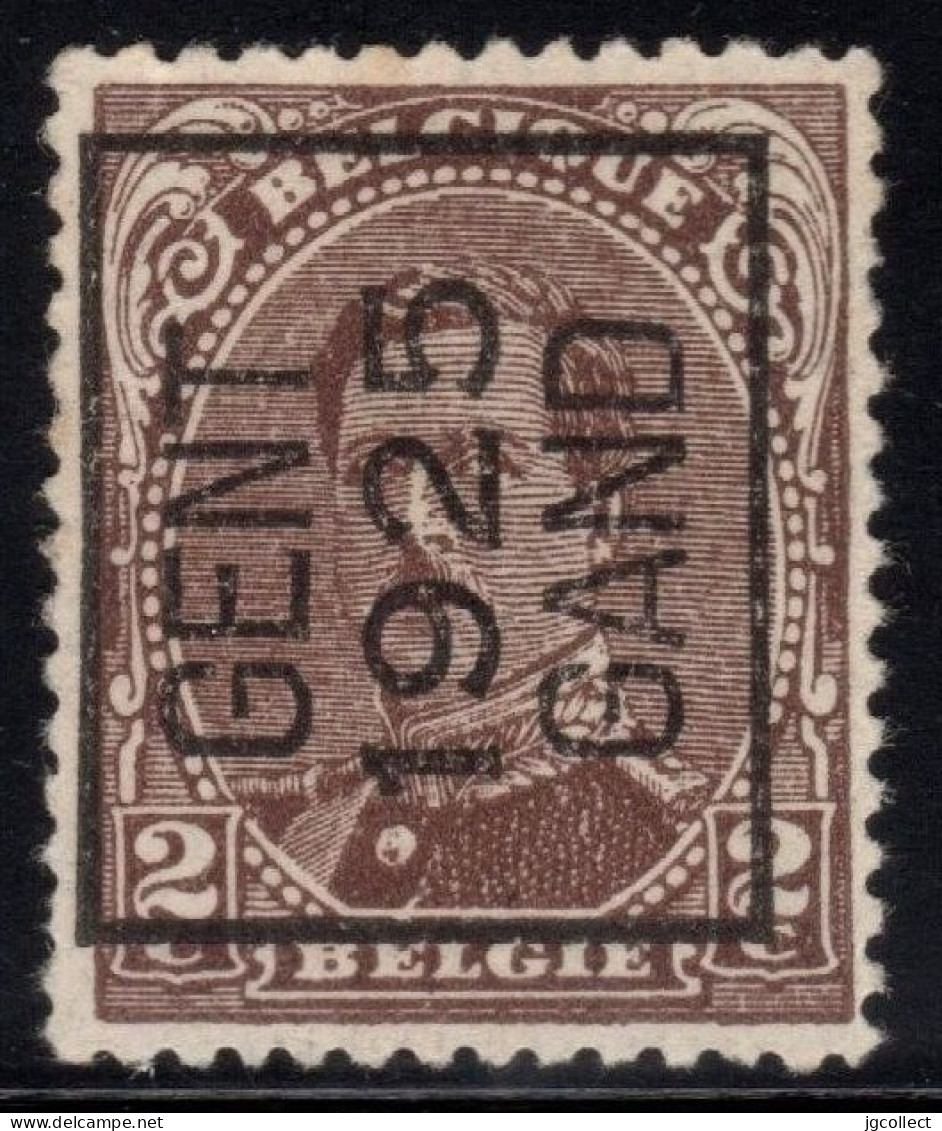 Typo 111A (GENT 1925 GAND) - O/used - Typo Precancels 1922-26 (Albert I)