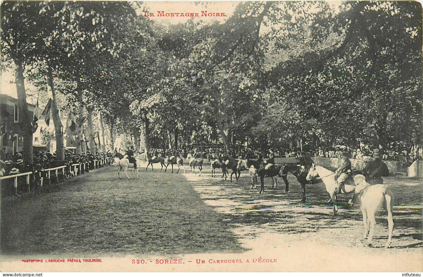 81* SOREZE Carrousel A L Ecole        RL09.0589 - Autres & Non Classés