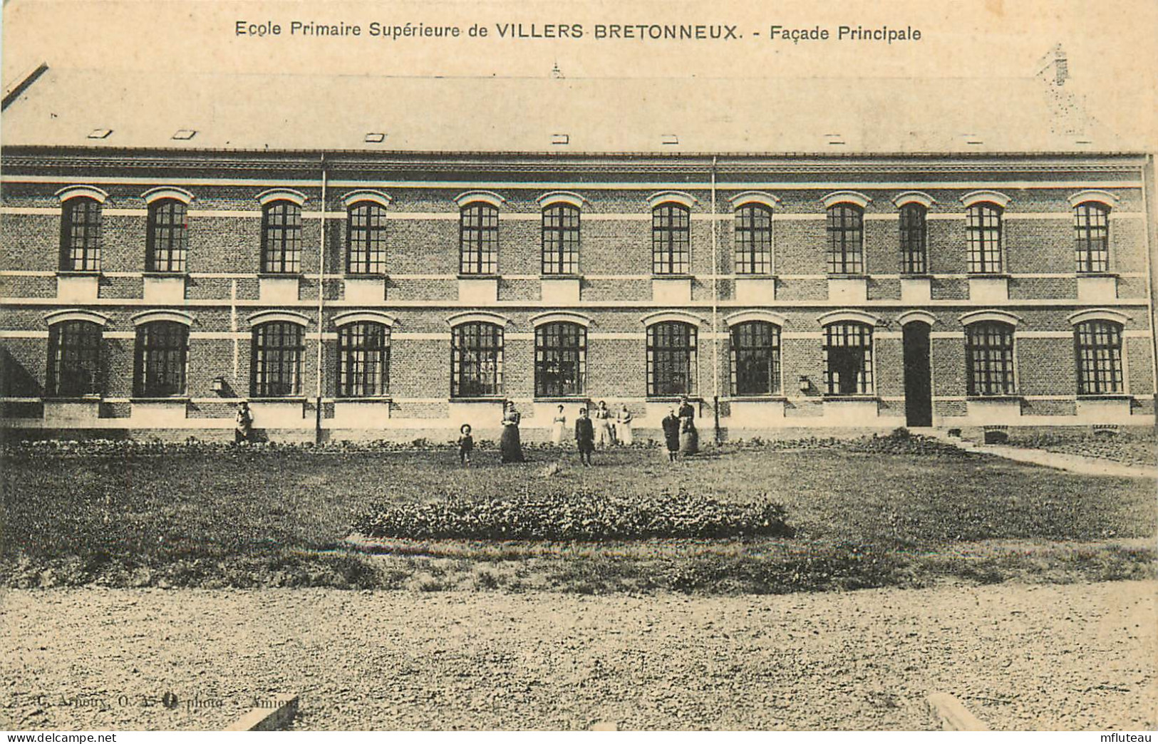 80* VILLERS BRETONNEUX Ecole Primaire Superieure       RL09.0527 - Villers Bretonneux