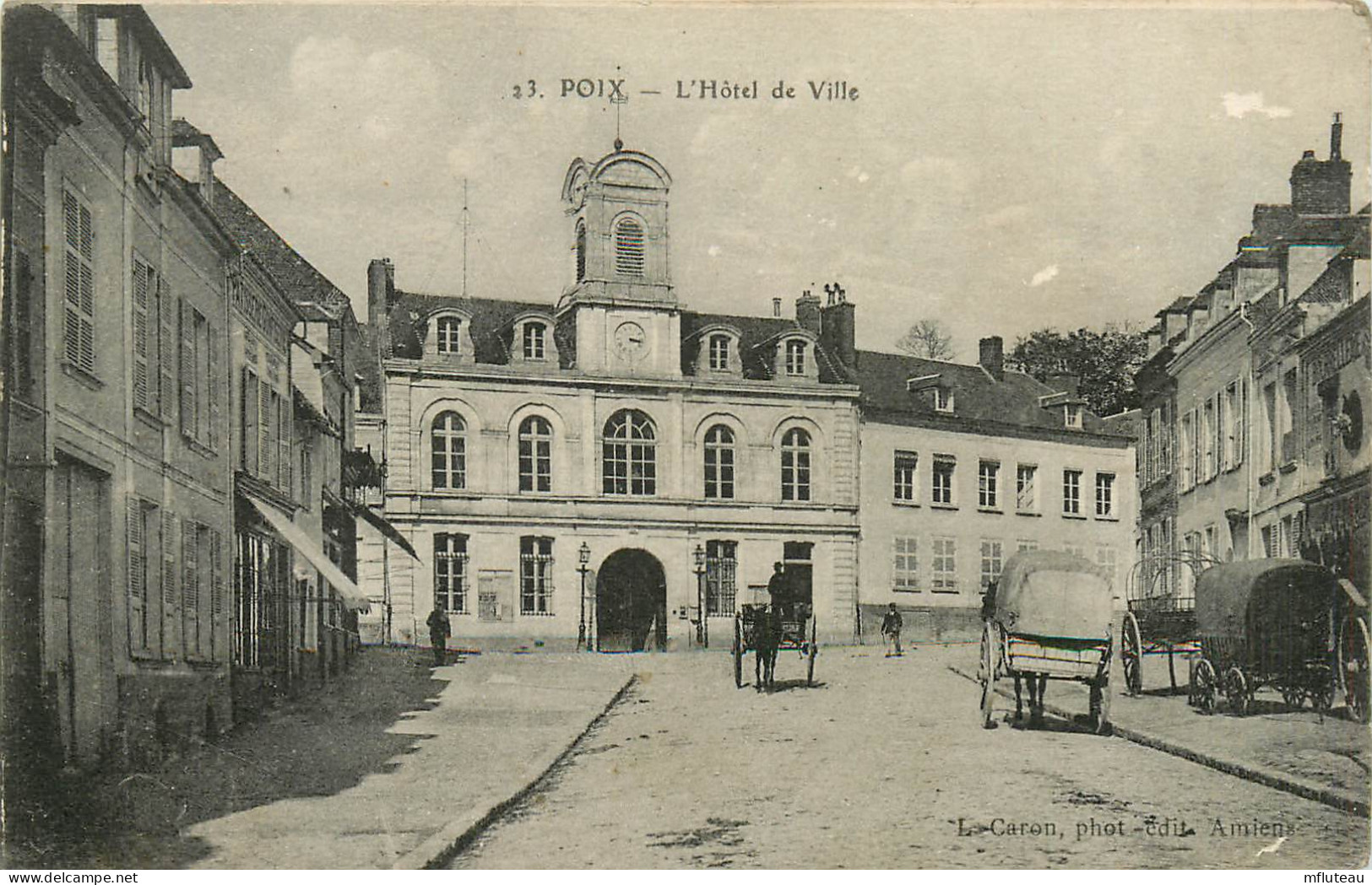 80* POIX  Mairie        RL09.0483 - Poix-de-Picardie