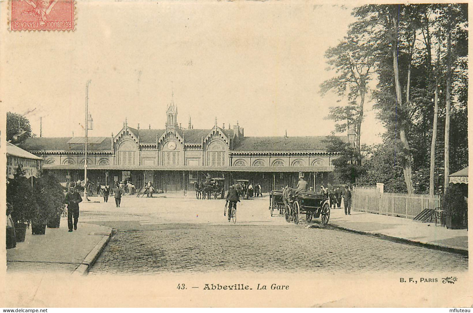 80* ABBEVILLE  La Gare        RL09.0475 - Abbeville