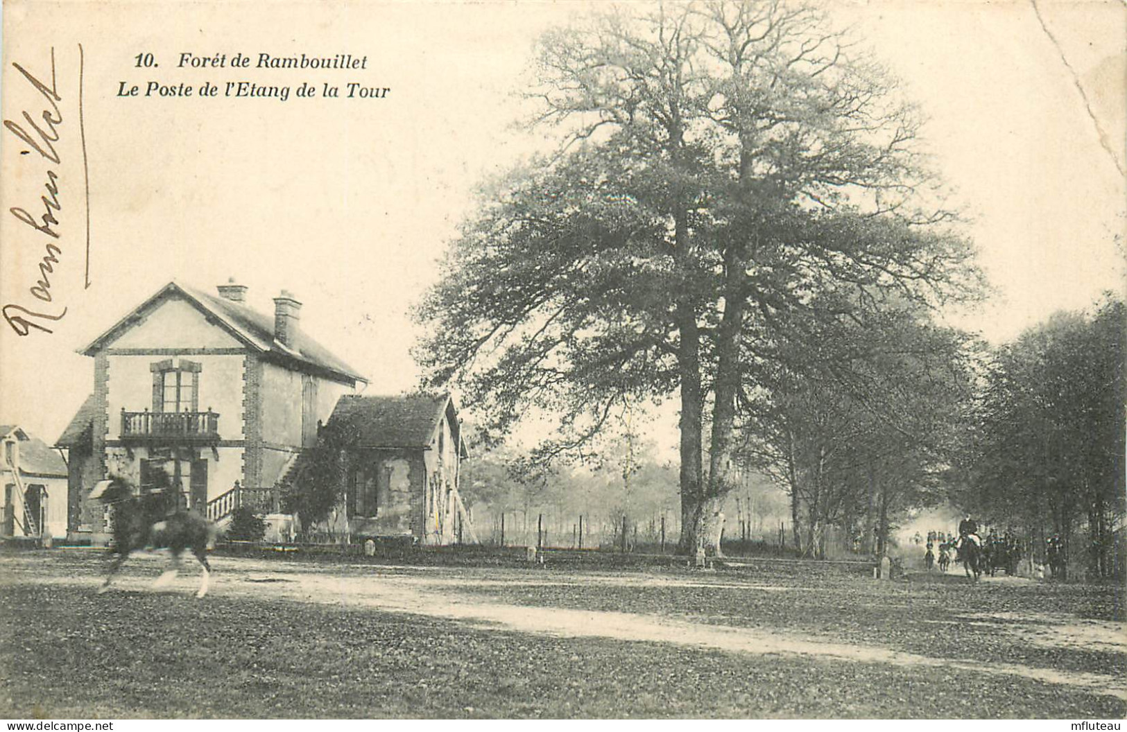 78* RAMBOUILLET  Le Poste De L Etang De La Tour        RL09.0395 - Rambouillet