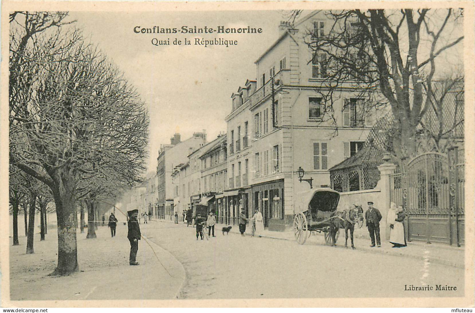 78* CONFLANS STE HONORINE  Quai De La Republique        RL09.0331 - Conflans Saint Honorine