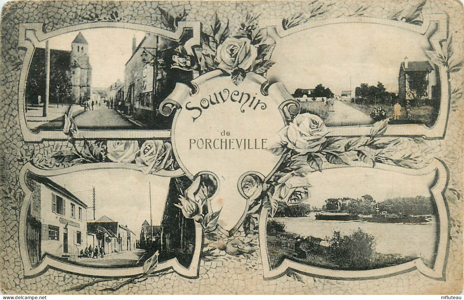 78* PORCHEVILLE Souvenir  Multivues       RL09.0291 - Porcheville