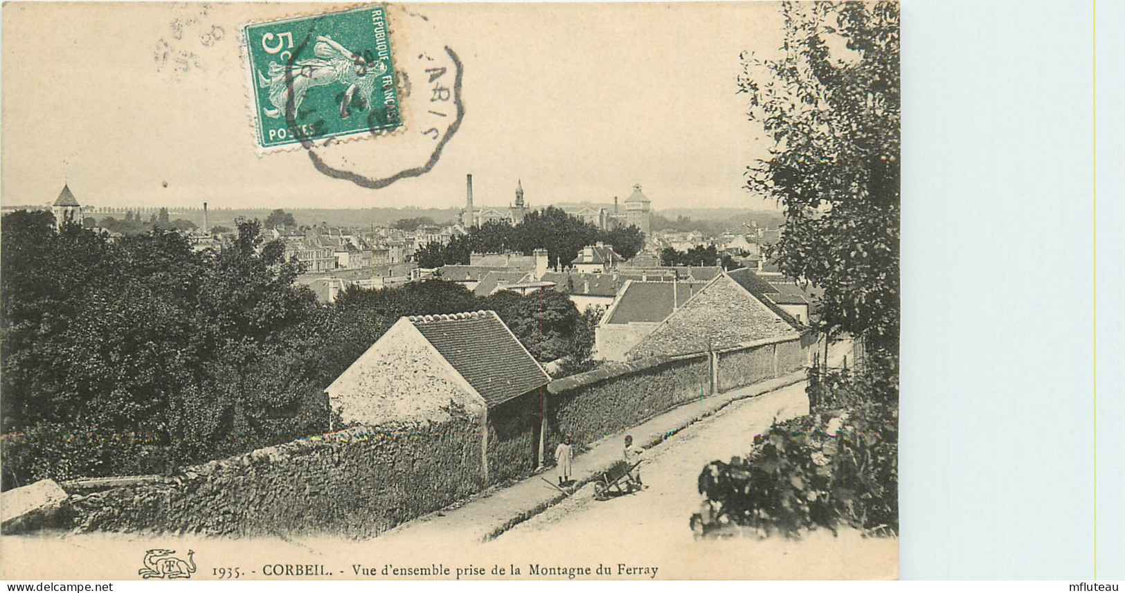 91*  CORBEIL Vue Prise De La Montagne Du Ferray  RL10.0034 - Corbeil Essonnes