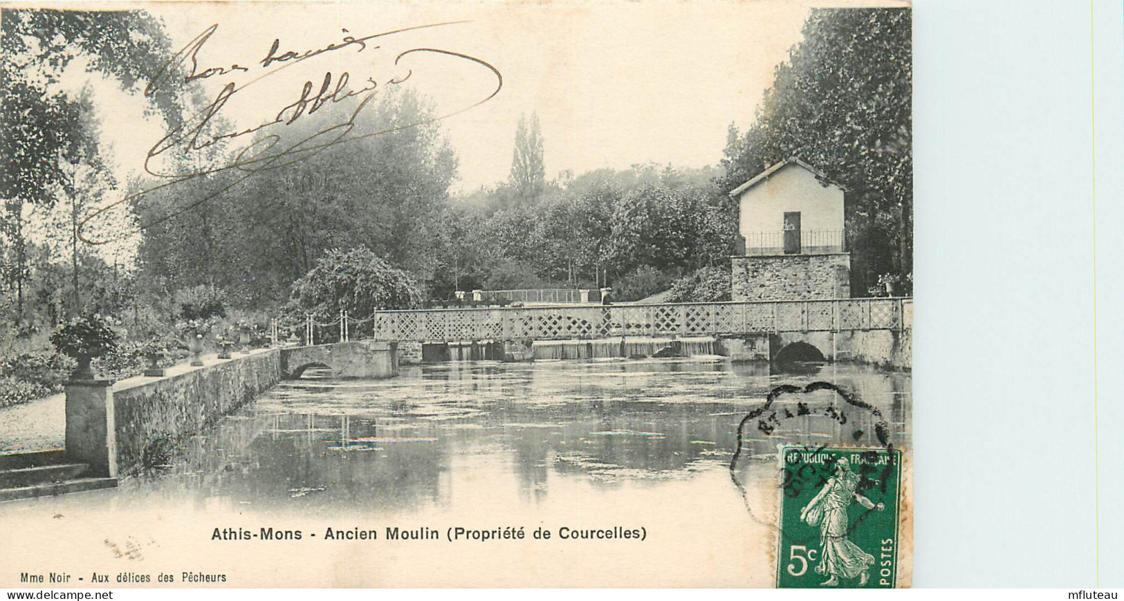91*  ATHIS MONS Ancien Moulin  Propriete  De Courcelles    RL10.0019 - Athis Mons