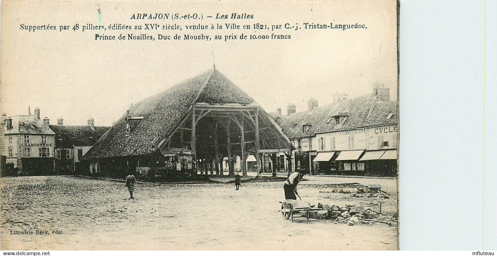 91*  ARPAJON  Les Halles   RL10.0007 - Arpajon