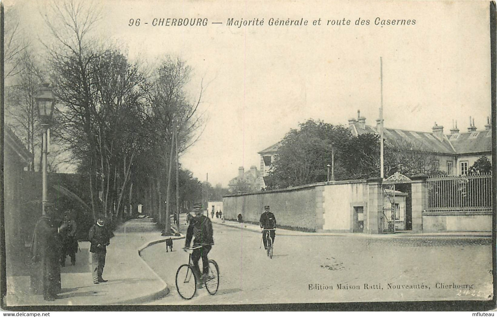 50* CHERBOURG Majorite Generalle Et Route Des Casernes         RL09.1375 - Cherbourg