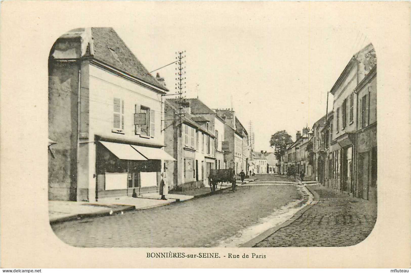 78* BONNIERES SUR SEINE  Rue De Paris         RL09.1370 - Bonnieres Sur Seine