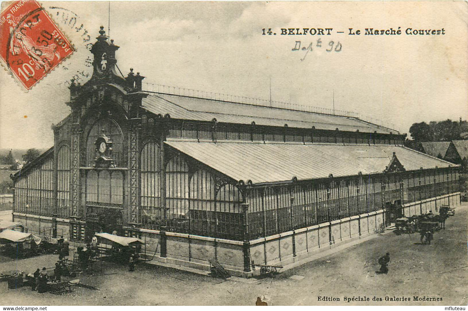 90* BELFORT   Marche Couvert    RL09.1340 - Belfort - Ville