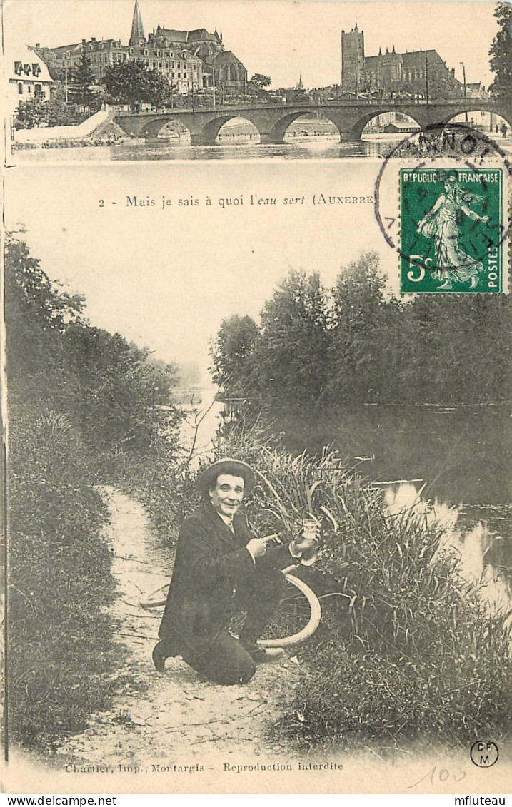 89* AUXERRE « mais Je Sais A Quoi L Eau Sert »        RL09.1269 - Auxerre