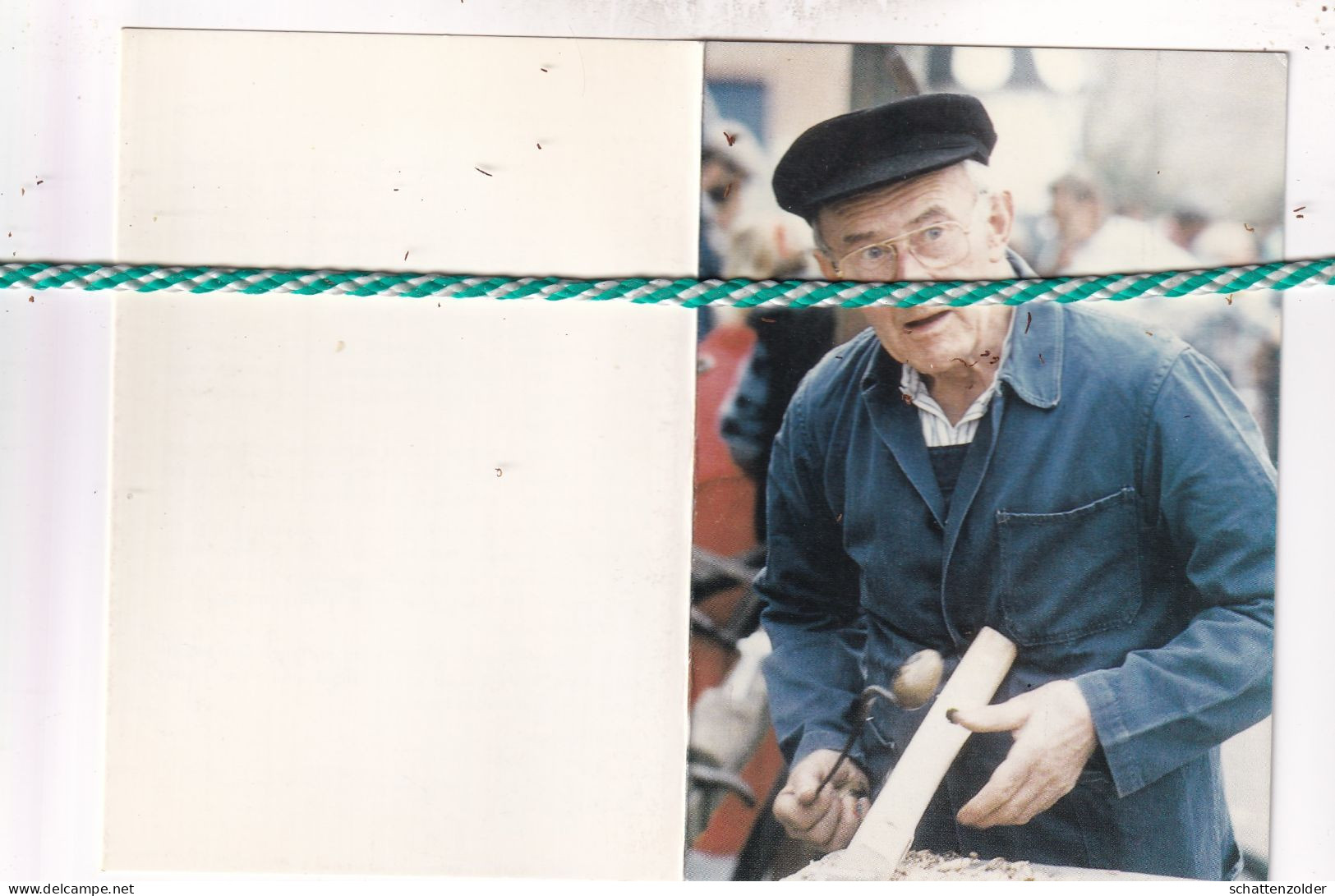 Edouard Storme-Declerck, Roksem 1911, Oostende 1995. Foto - Décès