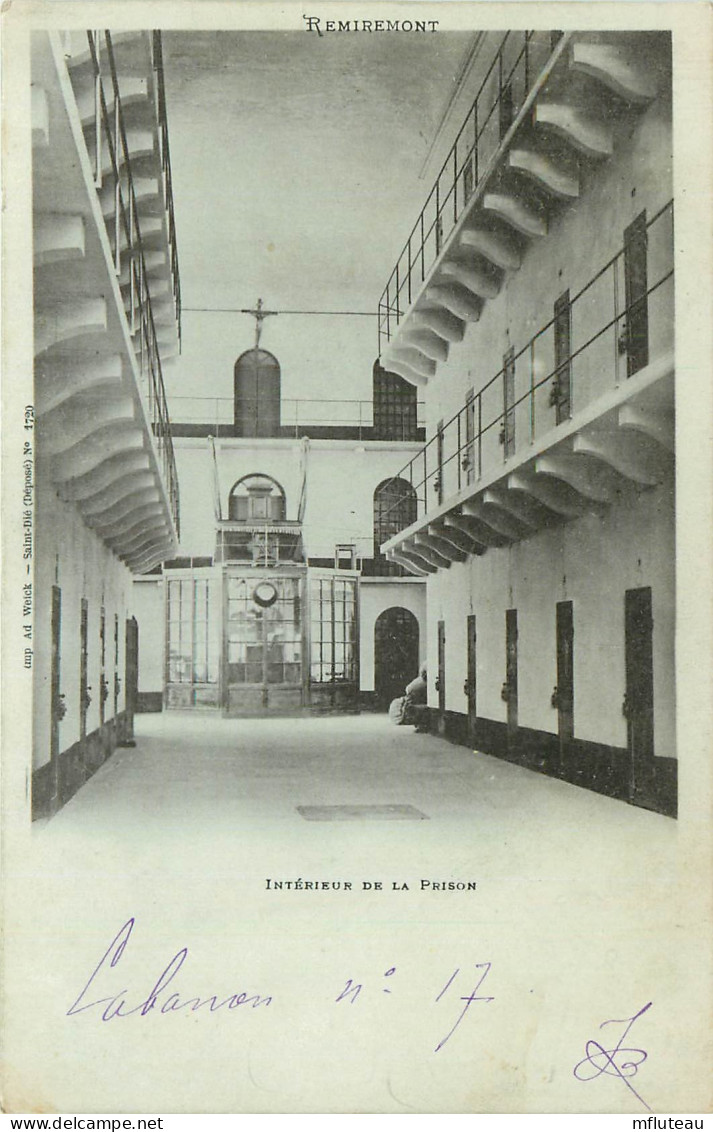 88* REMIREMONT Interieur De La Prison    RL09.1226 - Remiremont