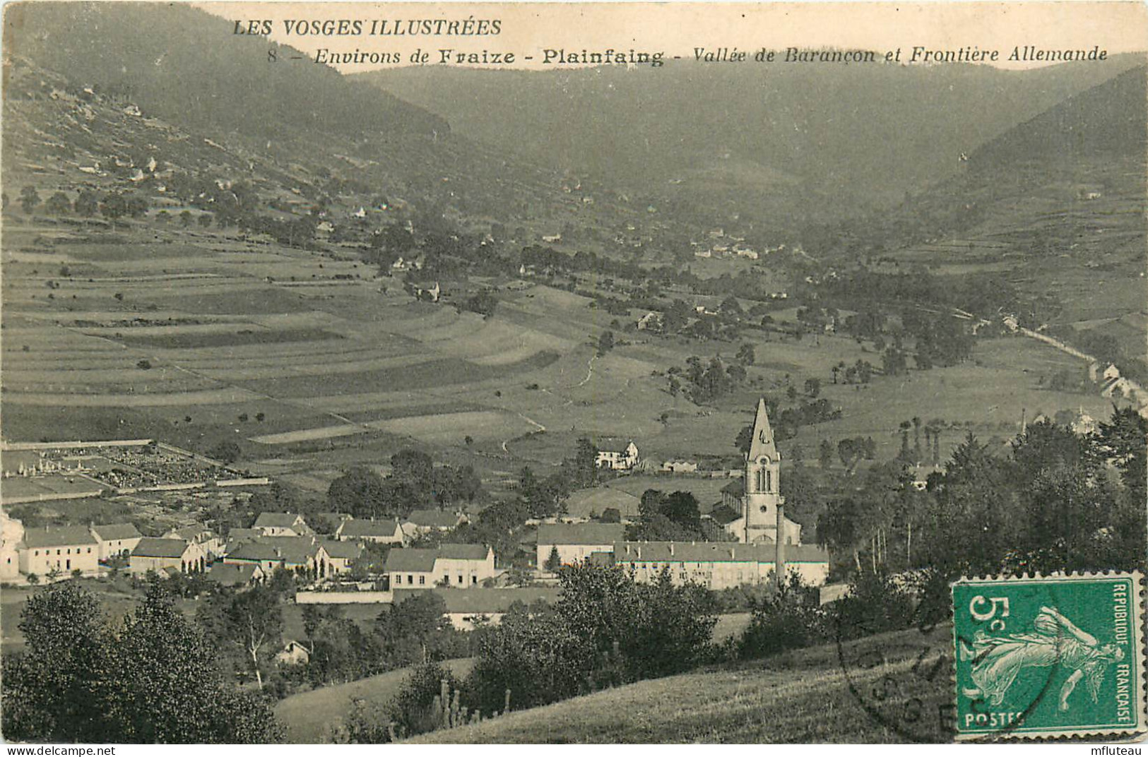 88* PLAINFAING  Frontierre Allemande         RL09.1138 - Plainfaing