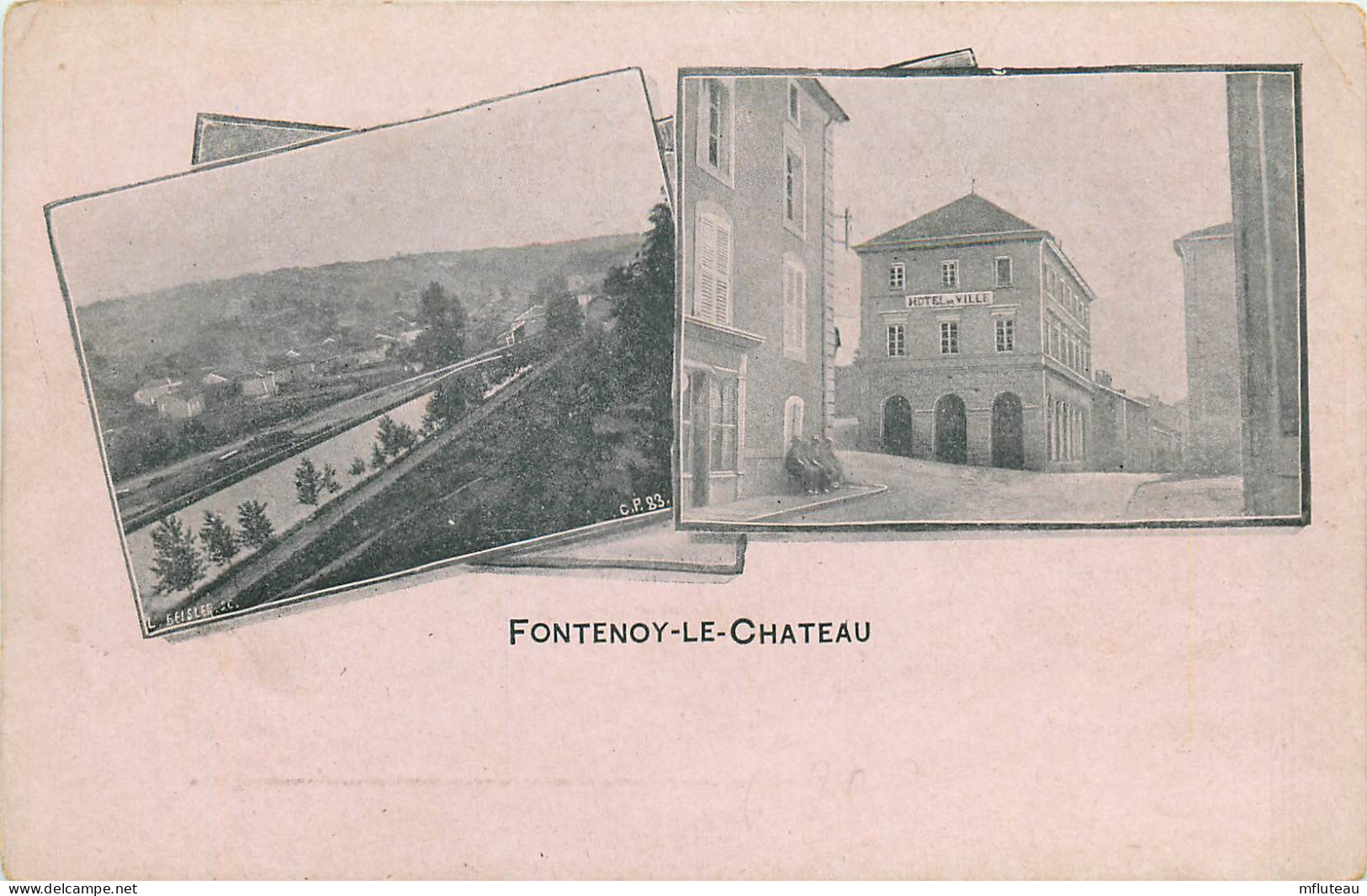 88* FONTENOY LE CHATEAU  Multivues        RL09.1130 - Autres & Non Classés