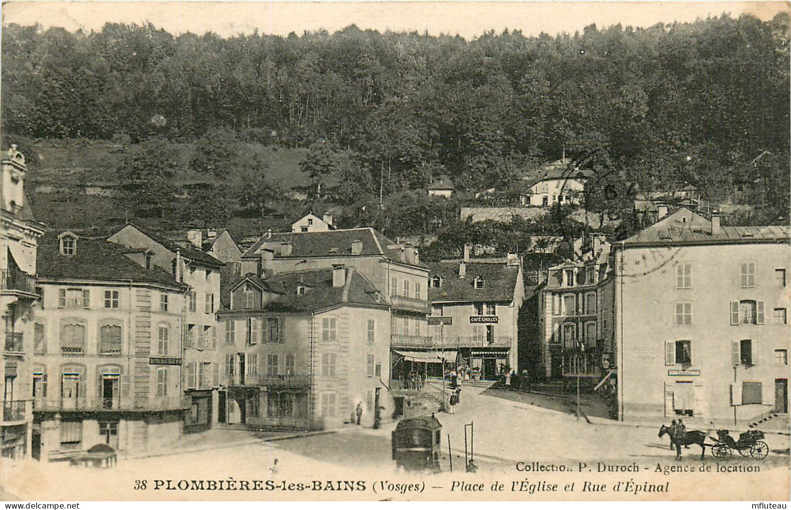 88* PLOMBIERES LES BAINS Place Eglise       RL09.1117 - Plombieres Les Bains