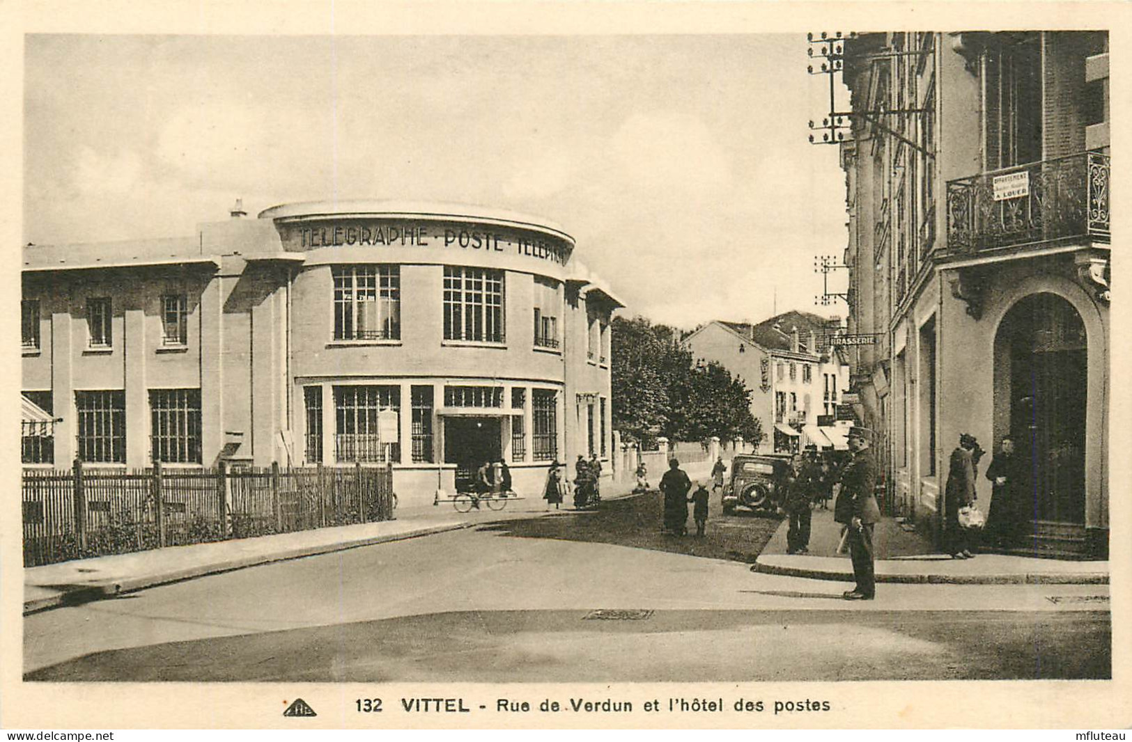 88* VITTEL Rue De Verdun  Postes         RL09.1111 - Contrexeville