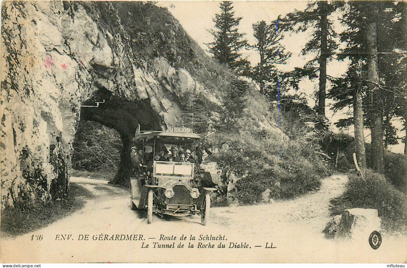 88* GERARDMER  Tunnel De La Roche Au Diable         RL09.1108 - Gerardmer