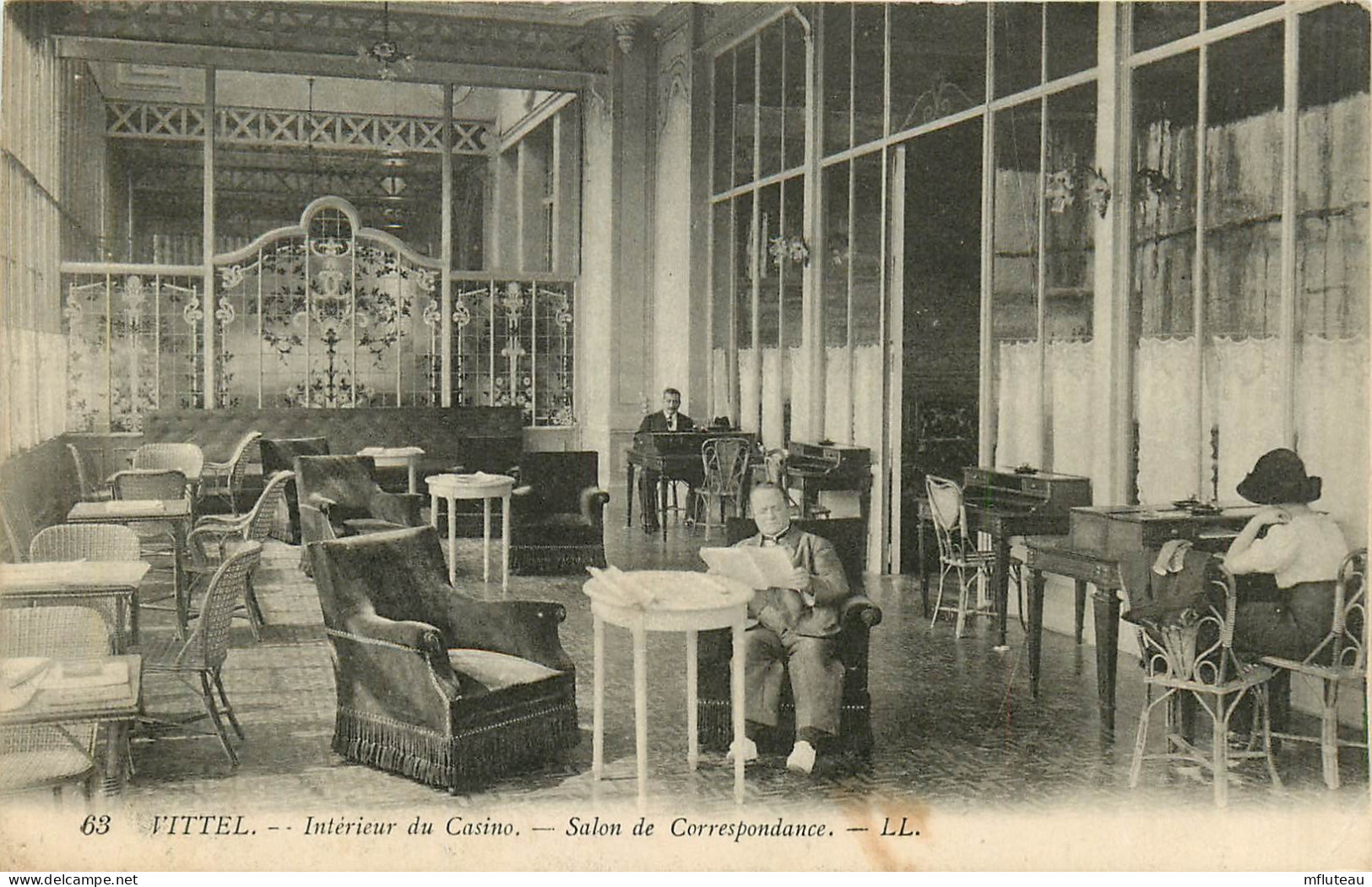 88* VITTEL  Casino -salle De Correspondance      RL09.1096 - Contrexeville