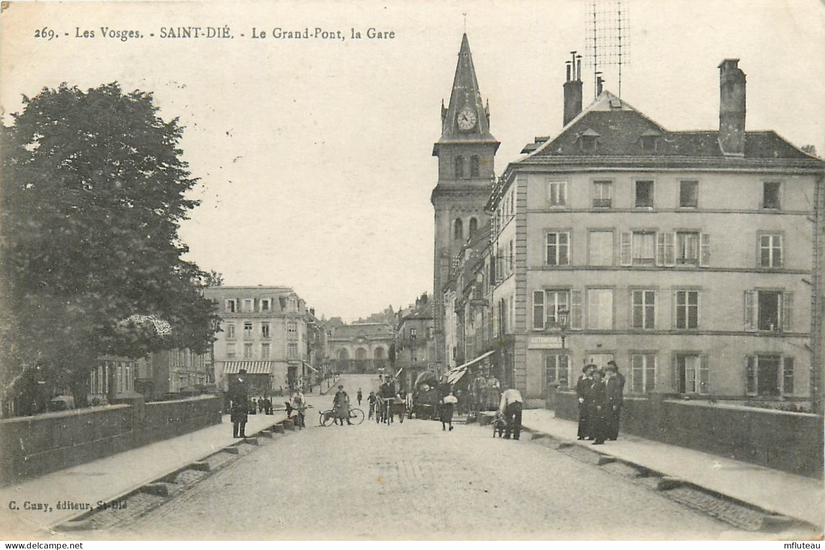 88* ST DIE Le Grand Pont  La Gare         RL09.1083 - Saint Die