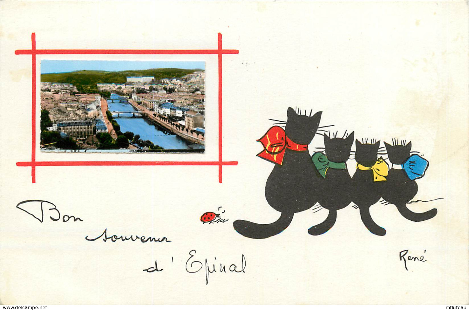 88* EPINAL  Souvenir  Chats         RL09.1071 - Epinal