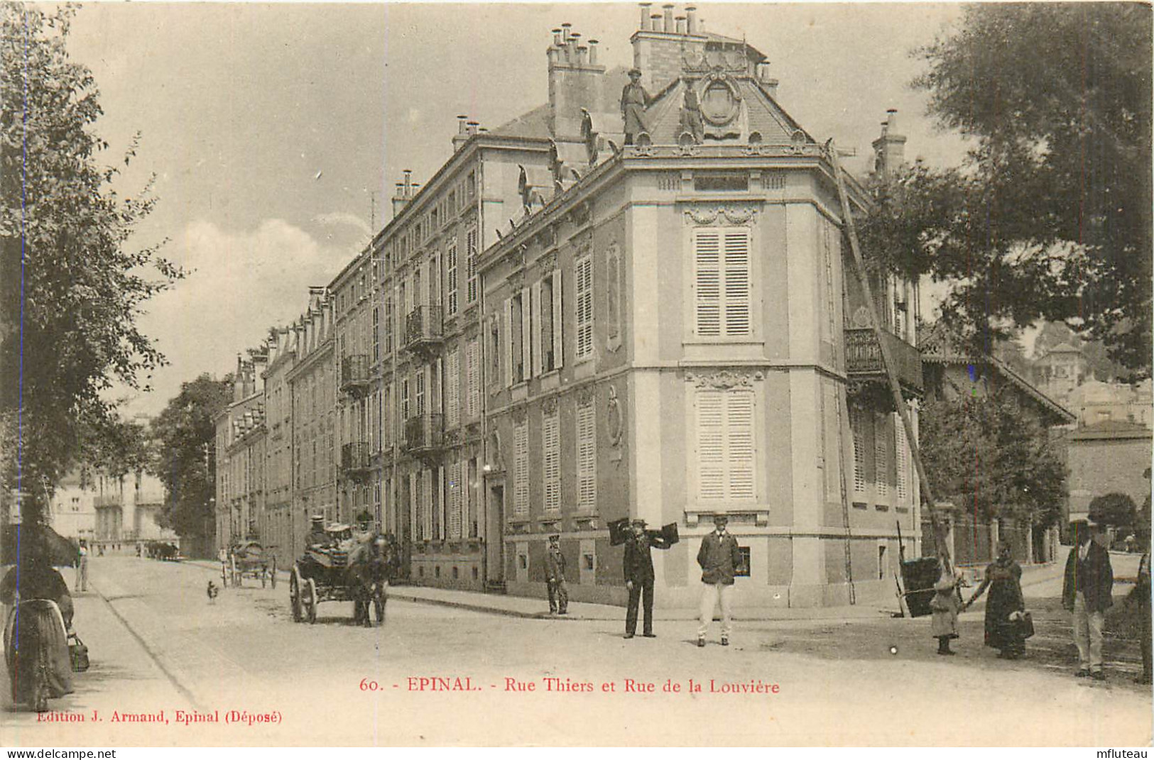 88* EPINAL    Rue Thiers  Rue De La Louviere        RL09.1050 - Epinal