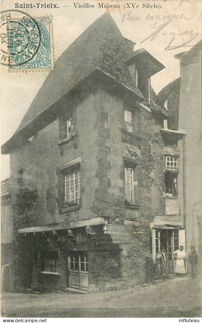 87* ST YRIEIX Vieille Maison         RL09.1048 - Saint Yrieix La Perche