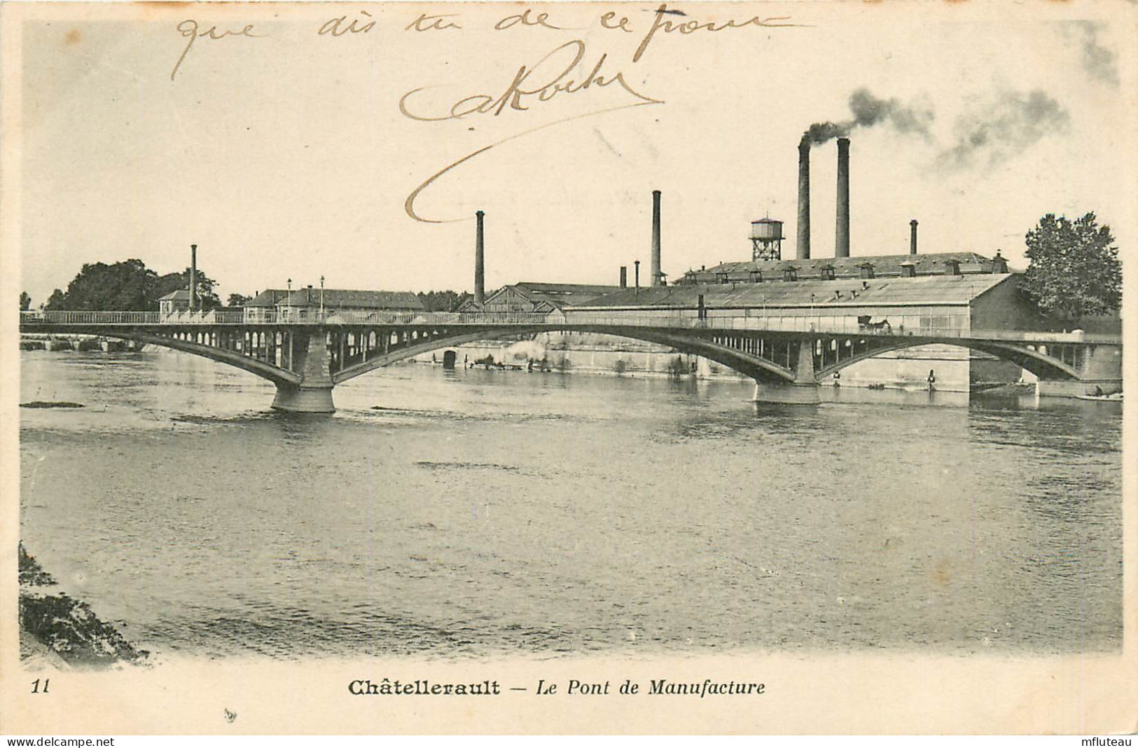 86* CHATELLERAULT  Pont De La Manufacture   RL09.1006 - Chatellerault