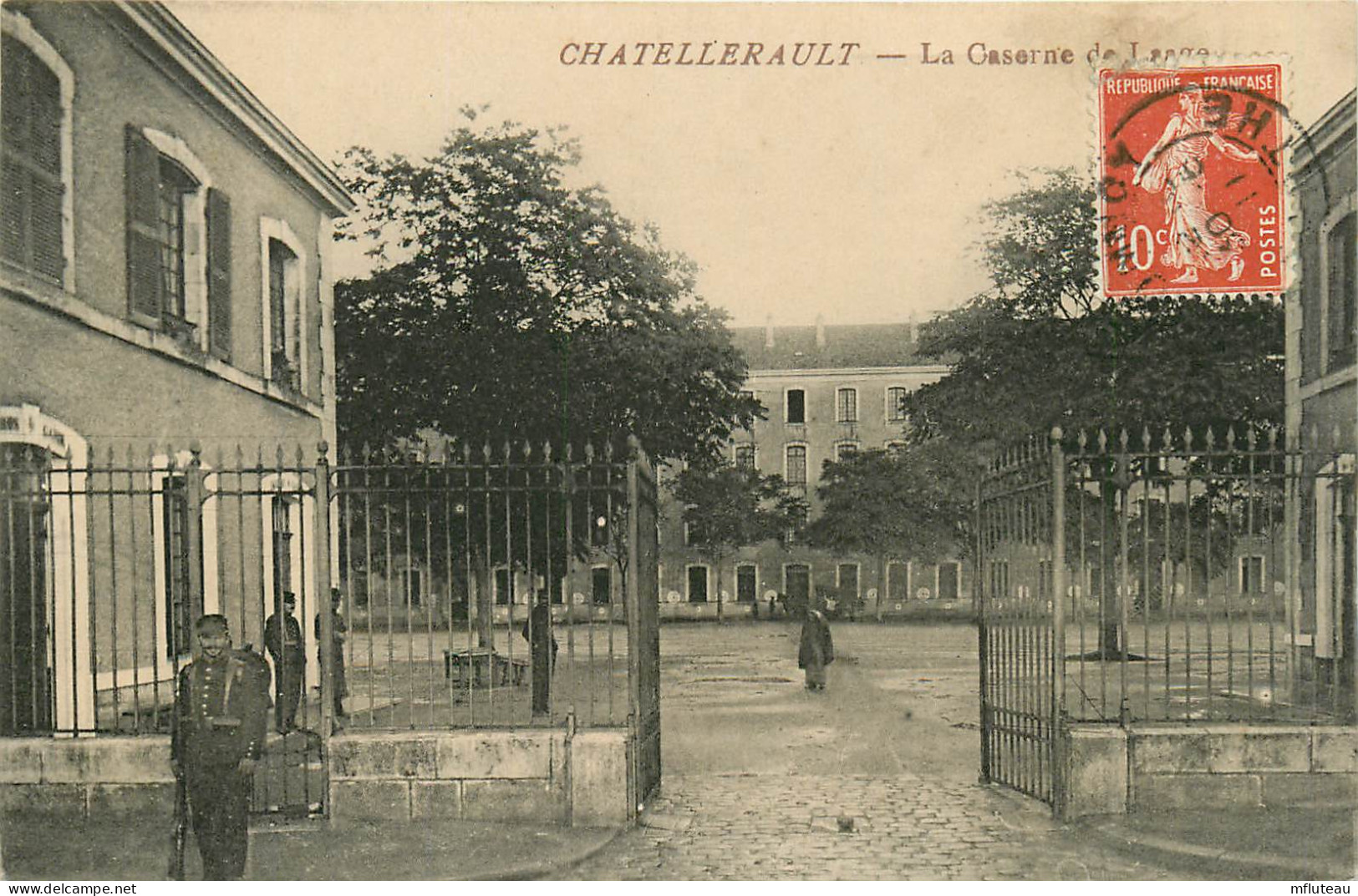 86* CHATELLERAULT    Caserne De   Laage  RL09.1005 - Barracks
