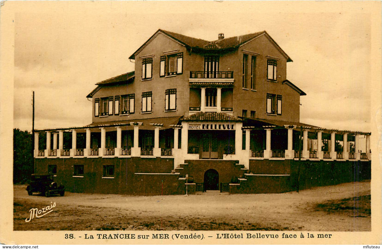 85* LA TRANCHE SUR MER     Hotel Bellevue     RL09.0937 - La Tranche Sur Mer