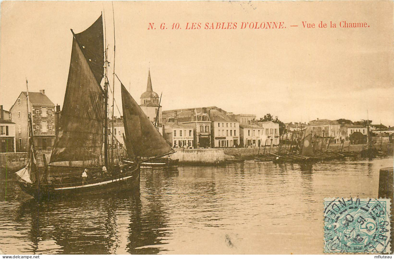 85* SABLES D OLONNE  Vue De La Chaume        RL09.0901 - Sables D'Olonne