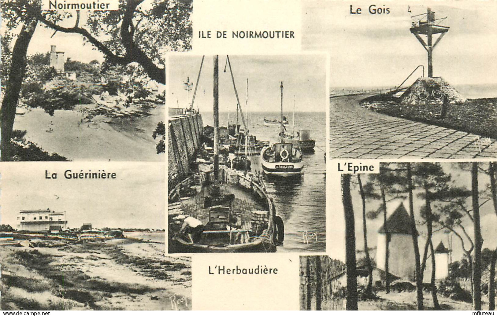 85* NOIREMOUTIER  Multivues  (CPSM 9x14cm)       RL09.0870 - Ile De Noirmoutier