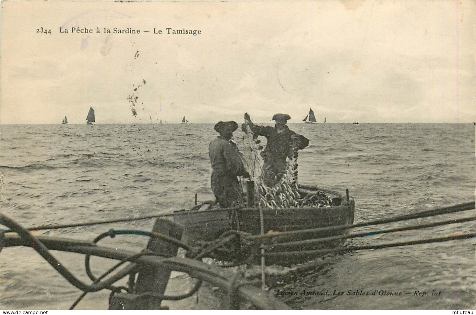 85* SABLES D OLONNE  Peche A La Sardine  Tamisage        RL09.0850 - Pesca