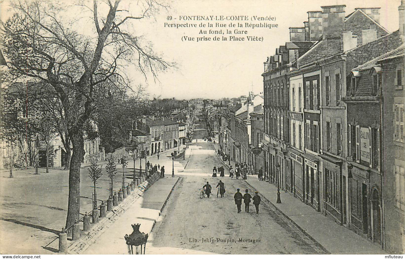 85* FONTENAY LE COMTE  Rue De  La Republique       RL09.0851 - Fontenay Le Comte