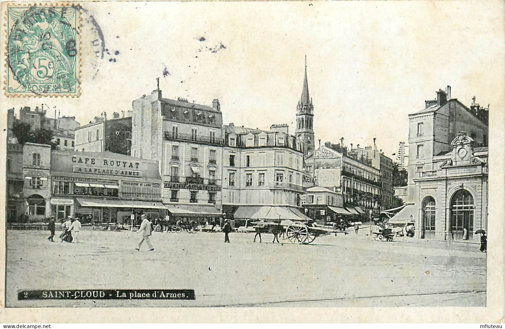 92* ST CLOUD  Place D Armes     RL10.0631 - Saint Cloud