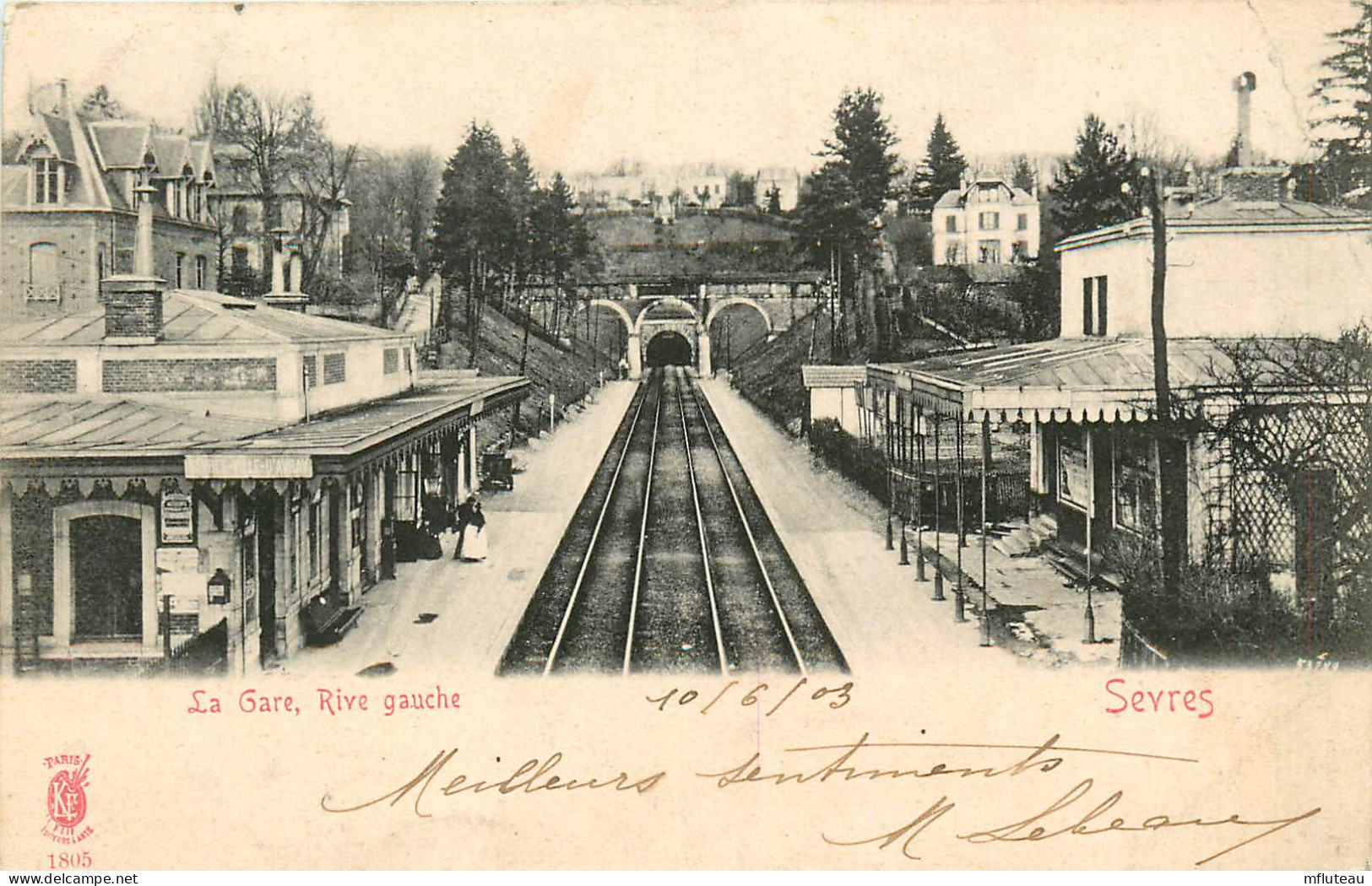 92* SEVRES Gare Rive Gauche      RL10.0586 - Sevres