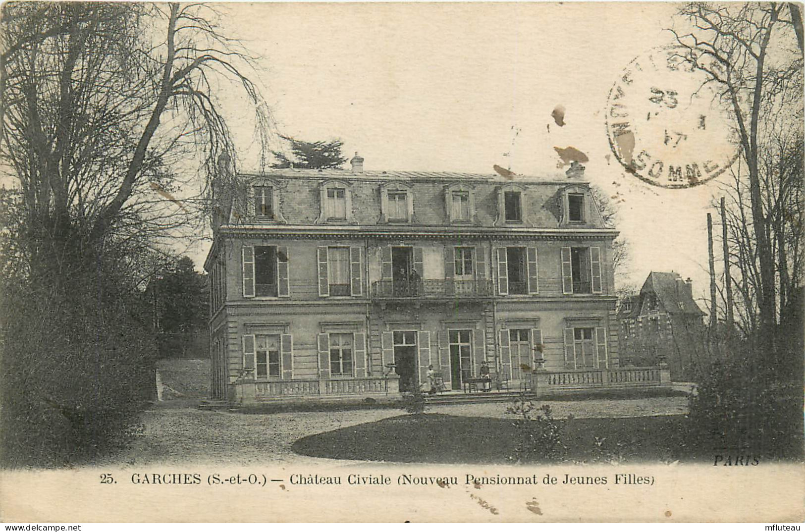 92* GARCHES Chateau Civiale      RL10.0575 - Garches