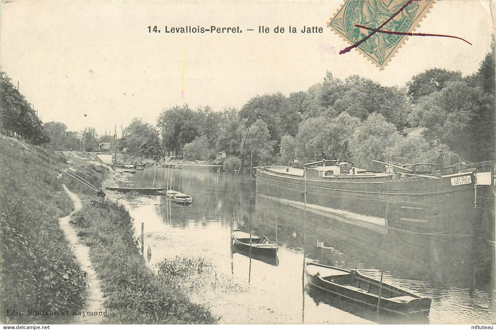 92* LEVALLOIS PERRET   Ile De  La Jatte    RL10.0555 - Levallois Perret