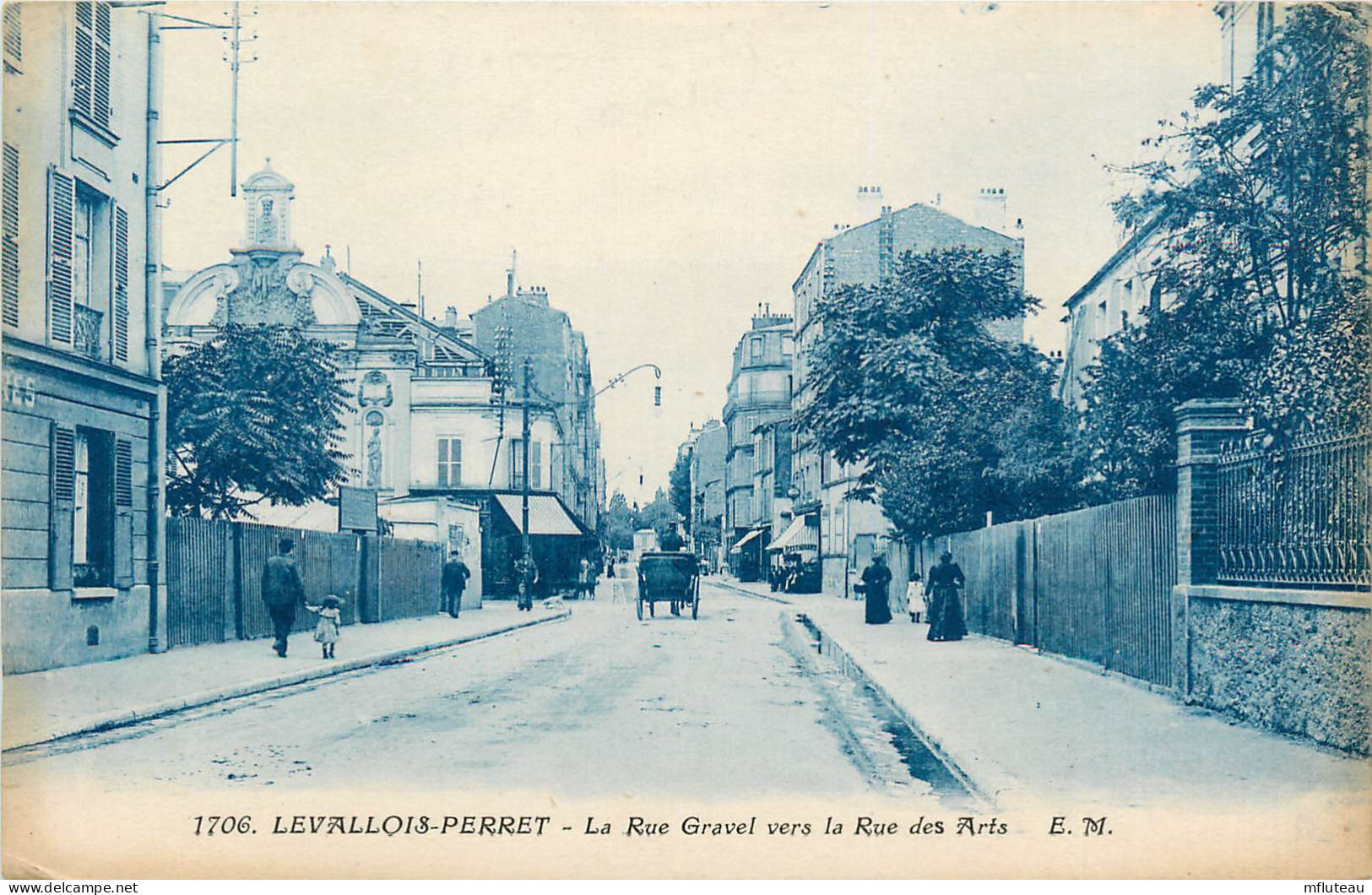 92* LEVALLOIS PERRET   Rue Gravel    RL10.0559 - Levallois Perret