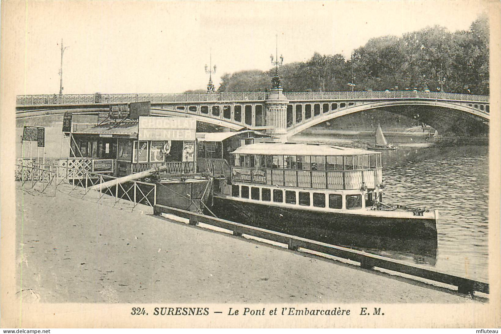 92* SURESNES   Le Pont Et Embarcadere   RL10.0535 - Suresnes