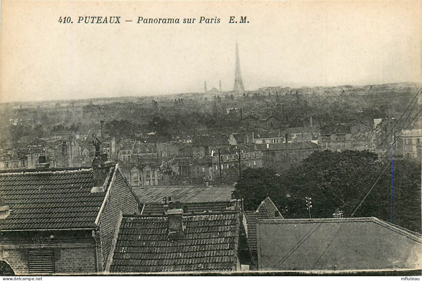 92* PUTEAUX   Vue Generale  Sur Paris   RL10.0524 - Puteaux