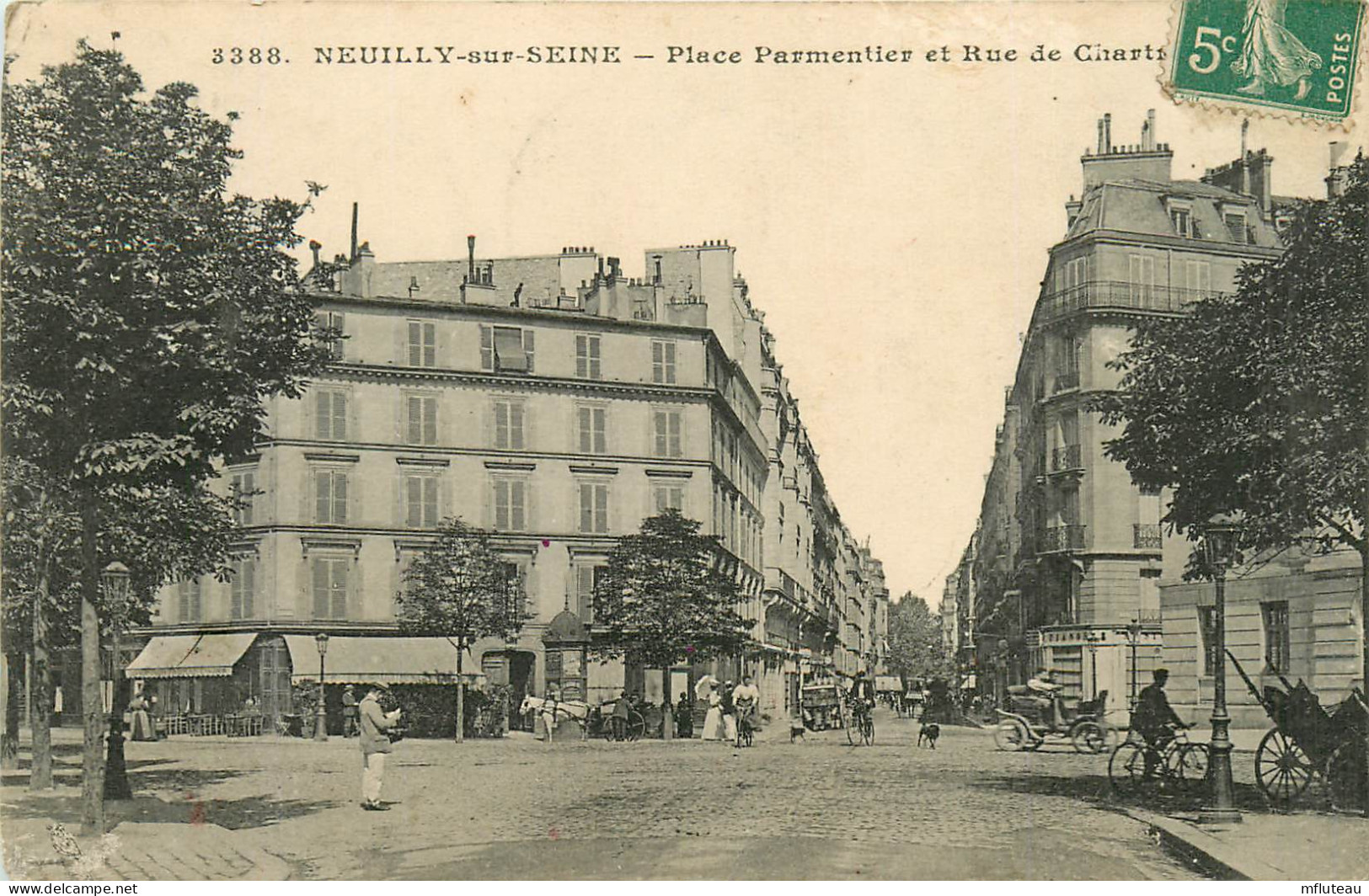92* NEUILLY  S/SEINE  Place Parmentier  RL10.0507 - Neuilly Sur Seine