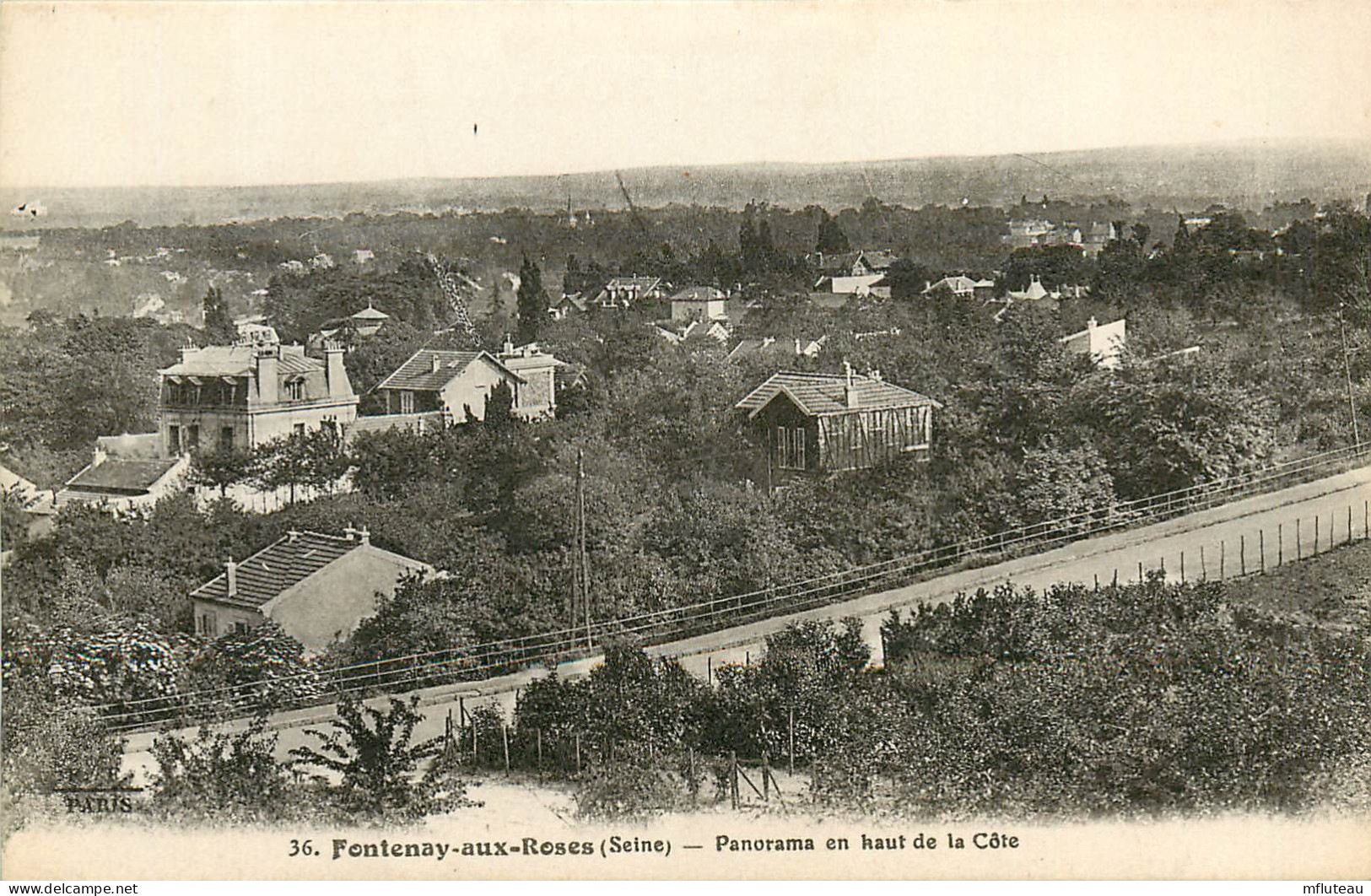 92* FONTENAY AUX ROSES   Vue Generale   RL10.0427 - Fontenay Aux Roses