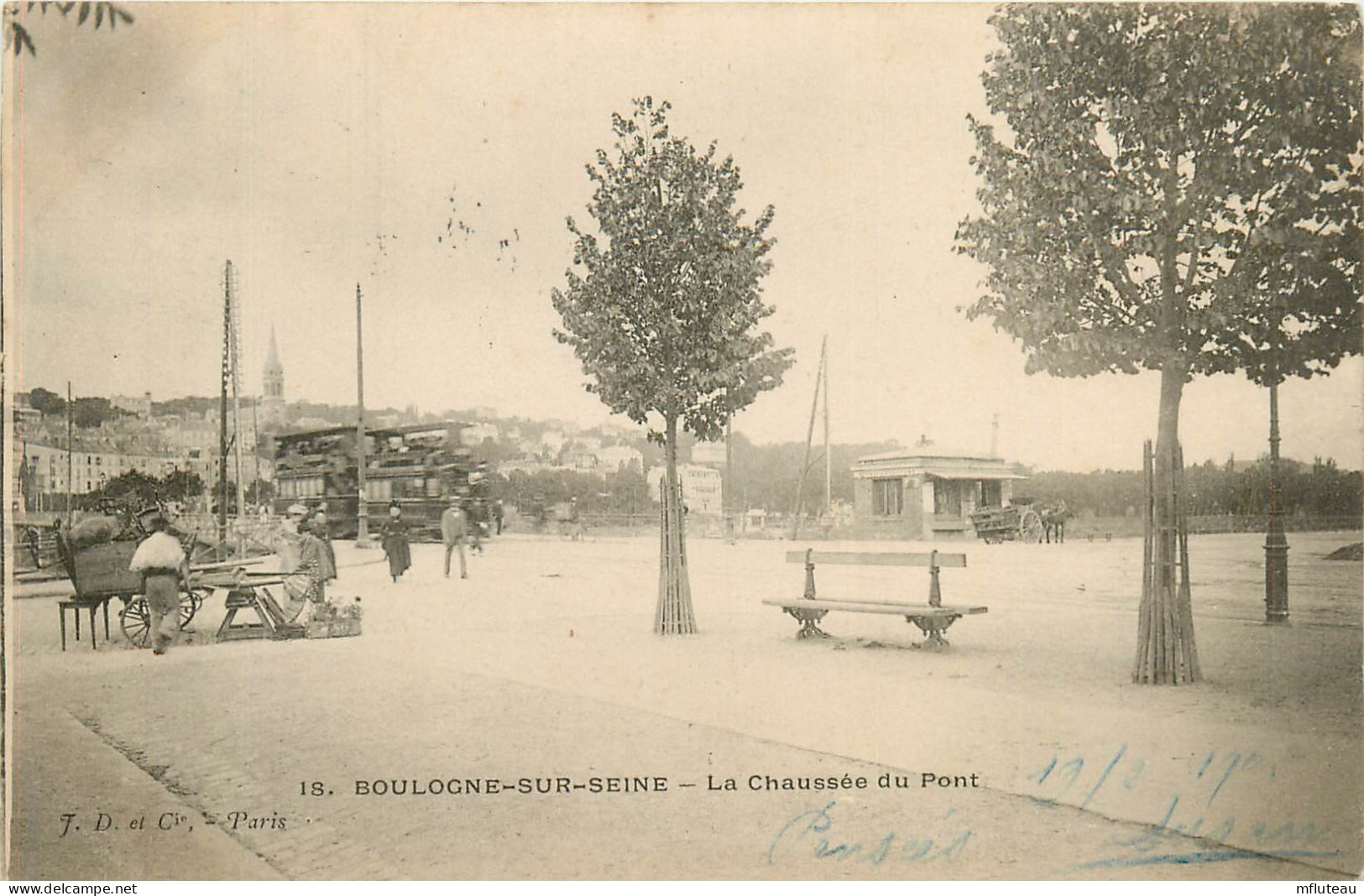 92* BOULOGNE S/SEINE   La Chaussee Du Pont    RL10.0410 - Boulogne Billancourt