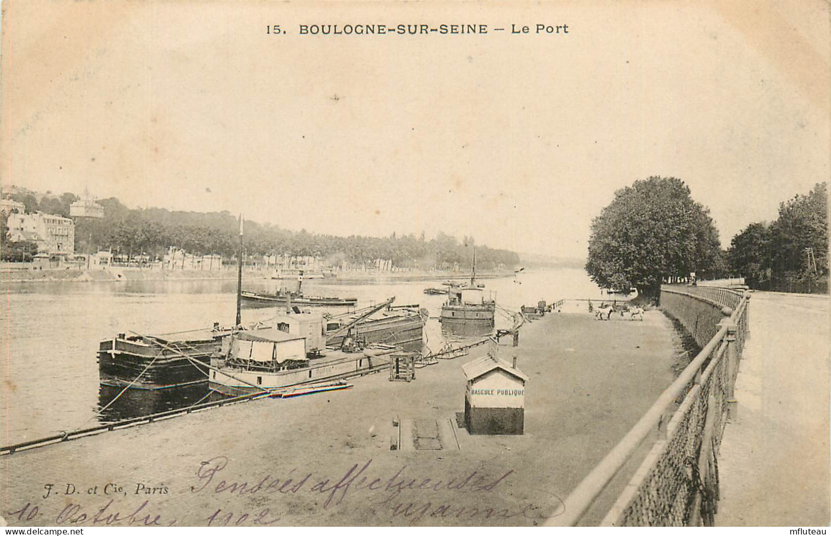 92* BOULOGNE S/SEINE  Le Port      RL10.0409 - Boulogne Billancourt