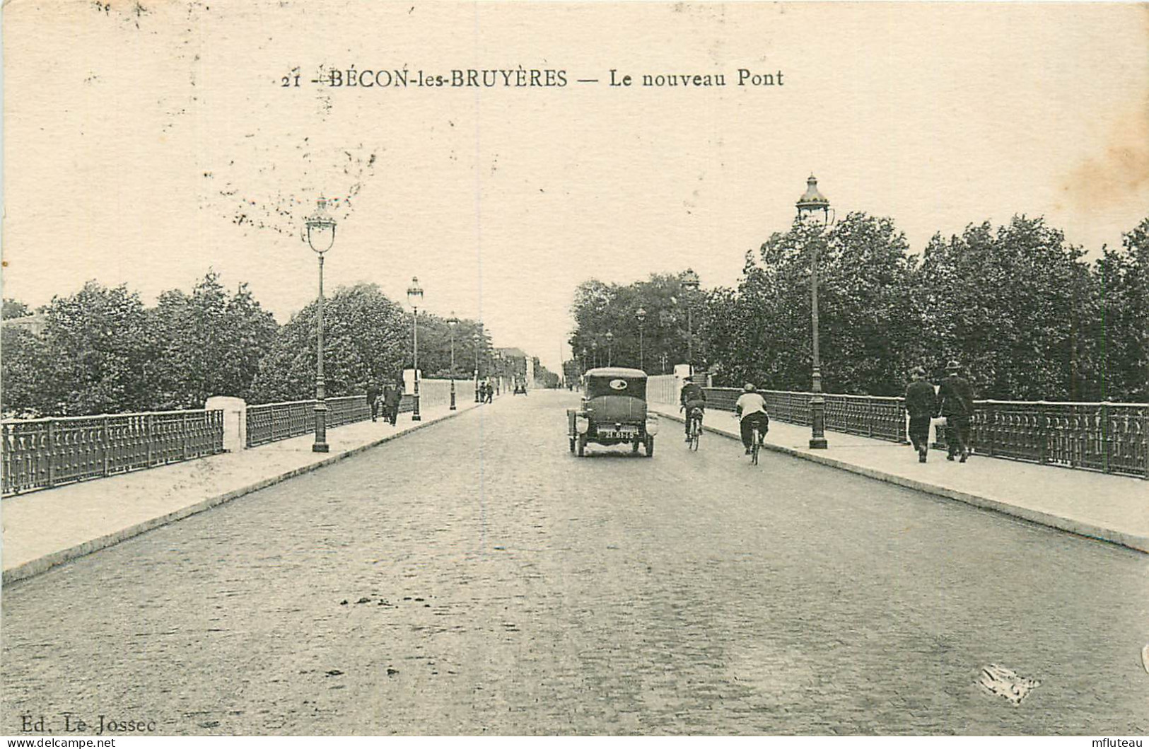 92* BECON LES BRUYERES  Le Nouveau Pont     RL10.0369 - Sonstige & Ohne Zuordnung