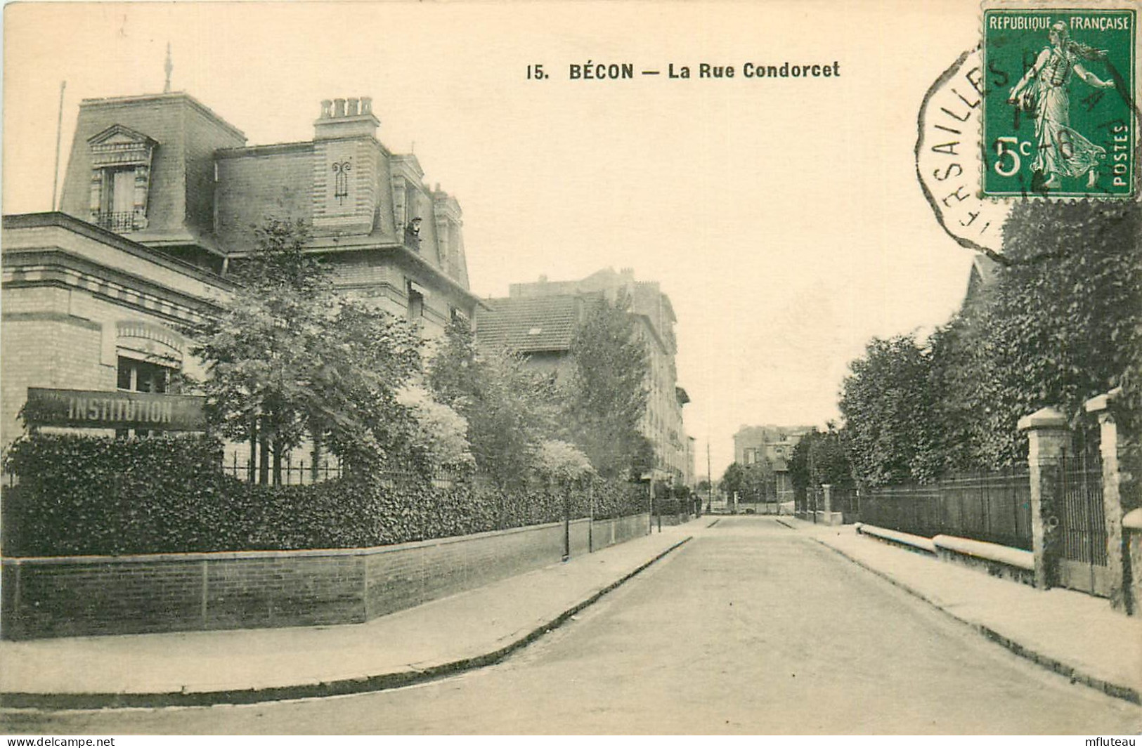 92* BECON   Rue Condorcet      RL10.0364 - Sonstige & Ohne Zuordnung