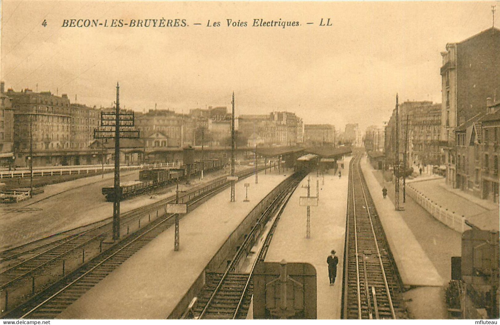 92* BECON LES BRUYERES   Les Voies Electriques      RL10.0355 - Otros & Sin Clasificación