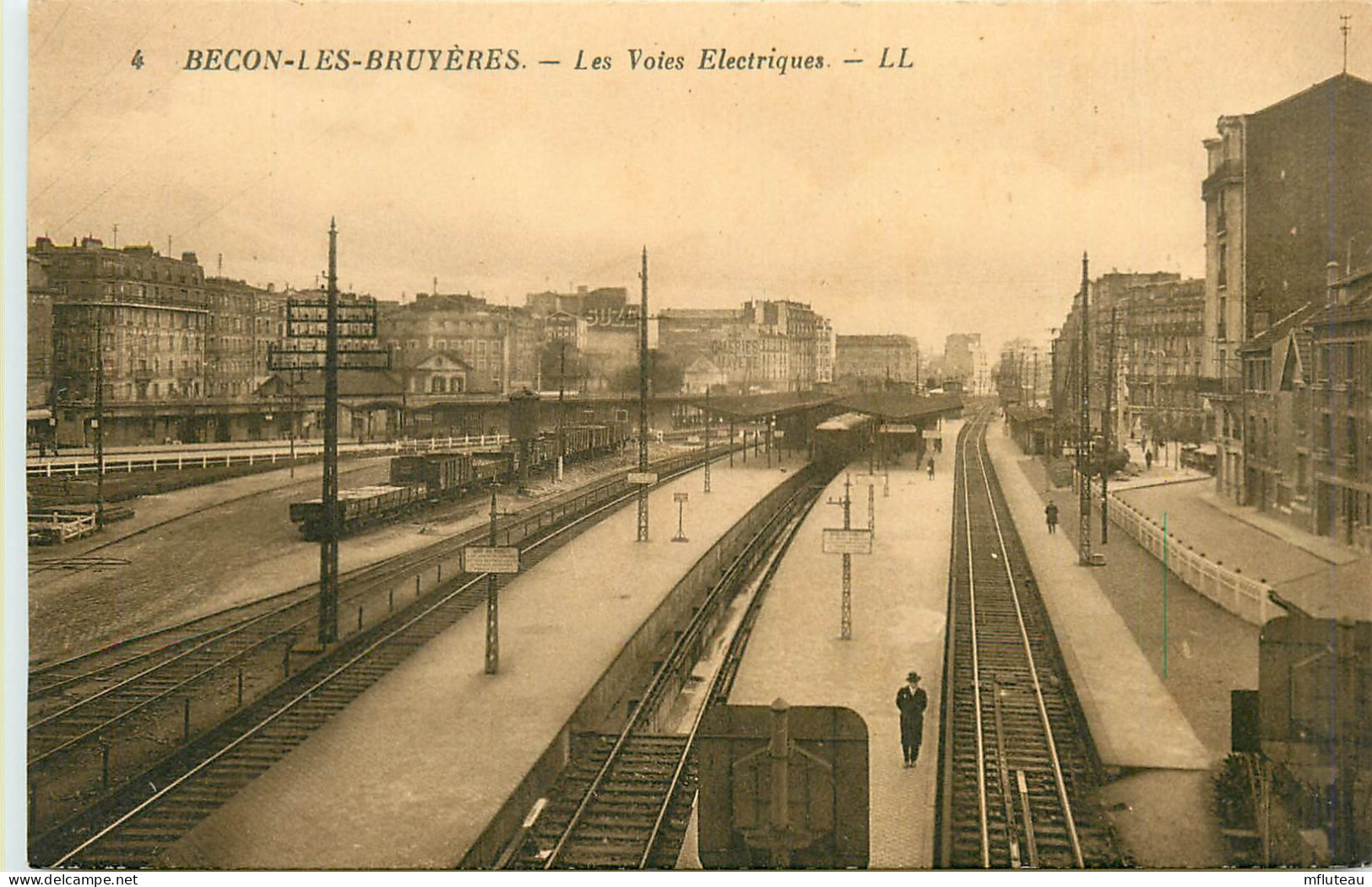 92* BECON LES BRUYERES  Les Voies Electriques     RL10.0351 - Sonstige & Ohne Zuordnung